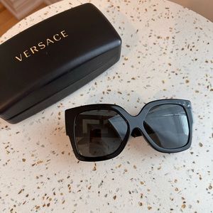Versace Greca black sunglasses